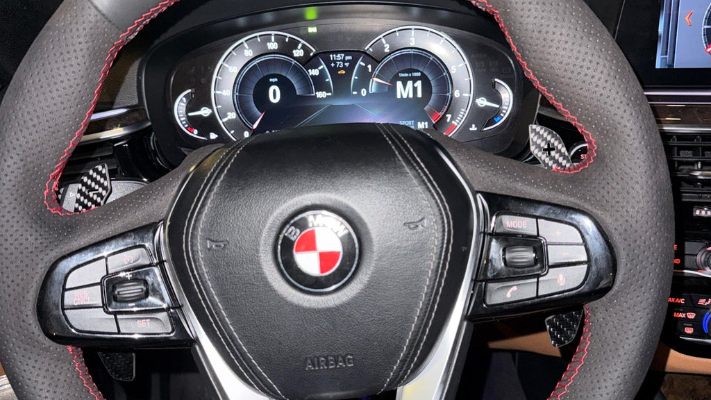 BMW G-Series Carbon Fiber Magnetic Paddle Shifter's